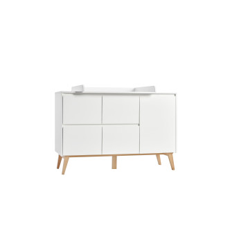 Chest of drawers with 4 drawers and doors (Classy collection)